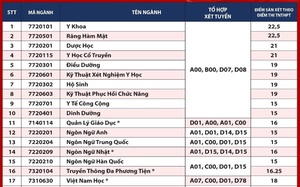 Hai trường Y đầu tiên công bố điểm chuẩn 2024 - Ảnh 4.