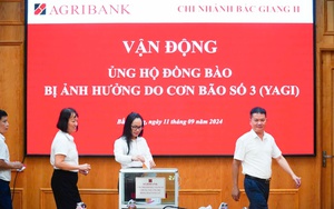 Cán bộ, người lao động Agribank ủng hộ 01 ngày lương khắc phục hậu quả bão số 3 - Ảnh 4.