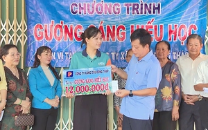 Sinh viên Nguyễn Văn Quy (Đồng Tháp) nhận học bổng Gương sáng hiếu học - Ảnh 4.