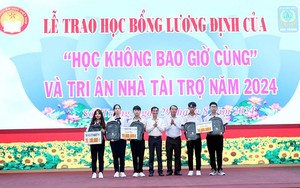 Toạ đàm "Một số giải pháp khuyến khích nữ sinh viên - học sinh vượt khó học giỏi" - Ảnh 6.