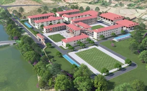 Lào Cai khởi công xây dựng mới một công trình Trường Tiểu học thường xuyên bị ngập vào mùa mưa - Ảnh 4.