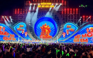 Hoàng Thuỳ Linh và Đen làm náo nhiệt concert "Quảng Ninh - Đất mỏ anh hùng" - Ảnh 7.