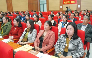 Hội Khuyến học xã Vũ Thư (Hưng Yên) tổ chức đại hội điểm khuyến học - Ảnh 6.