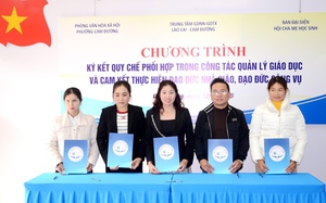 Hội Khuyến học L&agrave;o Cai kiểm tra, nắm t&igrave;nh h&igrave;nh c&ocirc;ng t&aacute;c khuyến học cơ sở - Ảnh 2.