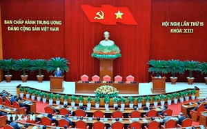 To&agrave;n văn ph&aacute;t biểu của Tổng B&iacute; thư T&ocirc; L&acirc;m bế mạc Hội nghị lần thứ 15 Ban Chấp h&agrave;nh Trung ương Đảng kh&oacute;a XIII - Ảnh 2.