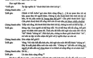 Đề thi thử tốt nghiệp m&ocirc;n Ngữ văn năm 2026: Sống như một d&ograve;ng s&ocirc;ng - Ảnh 1.