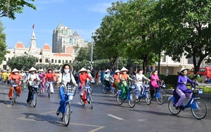 Thành phố Hồ Chí Minh xây dựng làn đường dành riêng cho xe đạp - hướng tới giao thông xanh - Ảnh 5.