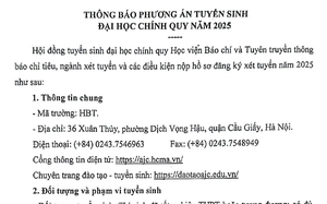"Trạng rạng" - Ngày hội tiếp sinh Học viện Báo chí và Tuyên truyền - Ảnh 2.