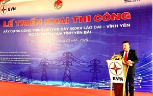Xuyên lễ thi công đường dây 500kV Lào Cai- Vĩnh Yên đúng tiến độ - Ảnh 5.