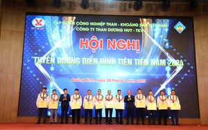 Tổng B&iacute; thư T&ocirc; L&acirc;m động vi&ecirc;n, ch&uacute;c Tết c&ocirc;ng nh&acirc;n ng&agrave;nh Than - Ảnh 8.