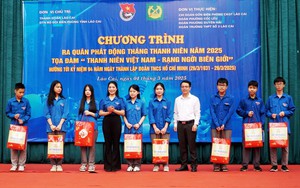 Lào Cai: Hơn 100 đội thanh niên tình nguyện giúp dân làm thủ tục hành chính tại các xã, phường - Ảnh 5.