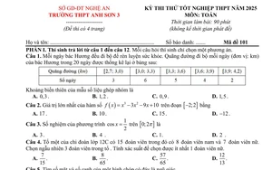 Đề thi thử tốt nghiệp trung học phổ thông môn Lịch sử (lần 2) của Thái Nguyên - Ảnh 5.