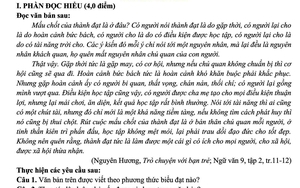 Sáng 26/6 thi tốt nghiệp Chương trình mới: Thầy và trò đều hồi hộp với đề Ngữ văn - Ảnh 4.