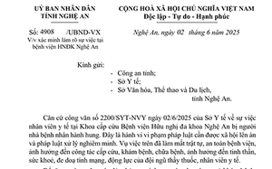 Tạm giữ người đàn ông đánh nữ nhân viên y tế ở Nghệ An - Ảnh 2.