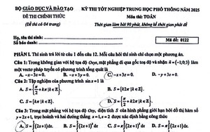 Nghi vấn lọt đề Toán thi tốt nghiệp trung học phổ thông, Bộ Giáo dục và Đào tạo nói gì?- Ảnh 5.