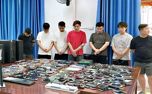 Xóa sổ ổ nhóm thuê mở tài khoản ngân hàng, sinh trắc học để lừa đảo chiếm đoạt tài sản tại Quảng Ninh - Ảnh 3.