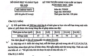 Giáo viên nhận định đề Toán thi lớp 10 Hà Nội có tính phân hóa cao, học sinh khá giỏi có thể đạt 7,5-8,5 điểm - Ảnh 4.