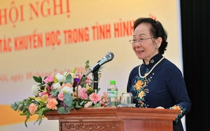 Lãnh đạo Hội Khuyến học các tỉnh, thành chia sẻ phương án hoạt động trong tình hình mới - Ảnh 4.
