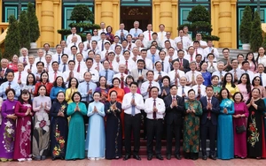 Thường vụ Hội Khuyến học Việt Nam nêu cao việc chủ động ổn định tổ chức đáp ứng tình hình mới - Ảnh 21.