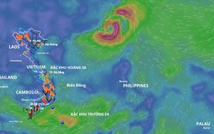 Dự báo thời tiết: Hướng đi của vùng áp thấp trên Biển Đông - Ảnh 2.