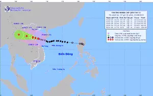 Bão số 5 sắp suy yếu, nhưng người dân không được chủ quan - Ảnh 3.