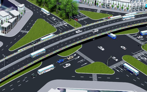 H&agrave; Nội ph&acirc;n luồng giao th&ocirc;ng n&uacute;t giao Cổ Linh - Đ&agrave;m Quang Trung phục vụ thi c&ocirc;ng hầm chui Cổ Linh- Ảnh 1.