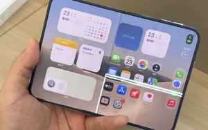 H&igrave;nh ảnh iPhone Duo nứt m&agrave;n h&igrave;nh lan truyền tr&ecirc;n mạng, thực hư ra sao? - Ảnh 2.