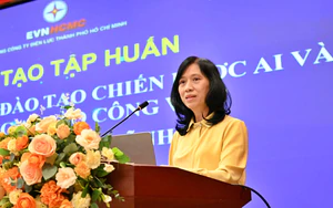 Tổng c&ocirc;ng ty Điện lực Th&agrave;nh phố Hồ Ch&iacute; Minh (EVNHCMC) đoạt giải Thương hiệu V&agrave;ng - Ảnh 6.