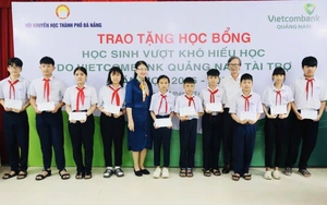 Hội Khuyến học th&agrave;nh phố Đ&agrave; Nẵng trao 100 suất học bổng Allen Nelson tại x&atilde; Xu&acirc;n Ph&uacute; v&agrave; phường Hương Tr&agrave; - Ảnh 8.