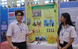 Poster một dự &aacute;n đoạt giải Nhất Cuộc thi khoa học kỹ thuật cấp quốc gia 2026 giống hệt h&igrave;nh b&agrave;i b&aacute;o? - Ảnh 12.