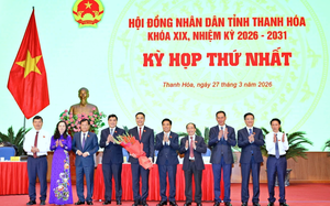 Thượng tướng L&ecirc; Đức Th&aacute;i l&agrave;m B&iacute; thư Tỉnh ủy Thanh Ho&aacute; - Ảnh 5.