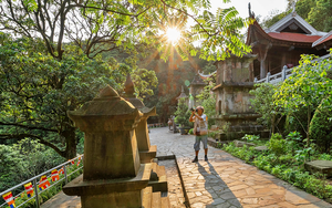 Kh&aacute;nh th&agrave;nh đền thờ v&agrave; an vị tượng Phật Ho&agrave;ng Trần Nh&acirc;n T&ocirc;ng tại Thiền viện Tr&uacute;c L&acirc;m Phương Nam Cần Thơ - Ảnh 3.