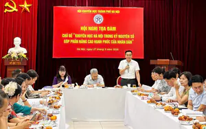 Hội Khuyến học Th&agrave;nh phố H&agrave; Nội tuy&ecirc;n dương 250 gương học tập ti&ecirc;u biểu, lan tỏa tinh thần "Học kh&ocirc;ng bao giờ c&ugrave;ng" - Ảnh 9.