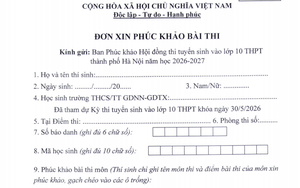 Thủ tục, hồ sơ nhập học lớp 10 c&ocirc;ng lập H&agrave; Nội 2026 - Ảnh 2.