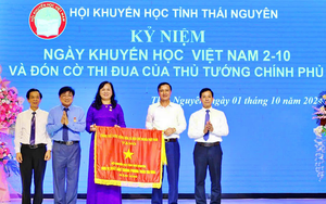 Đại hội Hội Khuyến học tỉnh Th&aacute;i Nguy&ecirc;n ra quyết t&acirc;m x&acirc;y dựng Th&aacute;i Nguy&ecirc;n th&agrave;nh "Tỉnh học tập" - Ảnh 13.