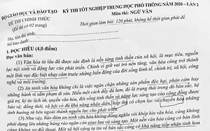 Đề To&aacute;n thi lại tốt nghiệp ở Trường chuy&ecirc;n Tuy&ecirc;n Quang - Ảnh 5.