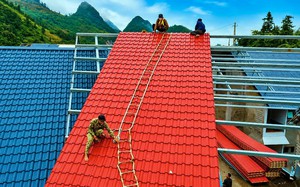 Ng&ocirc;i trường nội tr&uacute; bi&ecirc;n giới sẽ l&agrave; điểm cầu truyền h&igrave;nh ch&iacute;nh lễ khai giảng năm học mới cả nước sắp ho&agrave;n thiện - Ảnh 10.