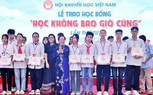 GS.TS Nguyễn Thị Doan: Khuyến học l&agrave; một lĩnh vực khoa học - "người đẩy" con thuyền gi&aacute;o dục trong kỷ nguy&ecirc;n số - Ảnh 4.