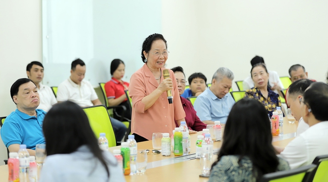 Đoàn công tác Hội Khuyến học Việt Nam thăm và làm việc tại Tập đoàn TH Việt Nam - Ảnh 5.