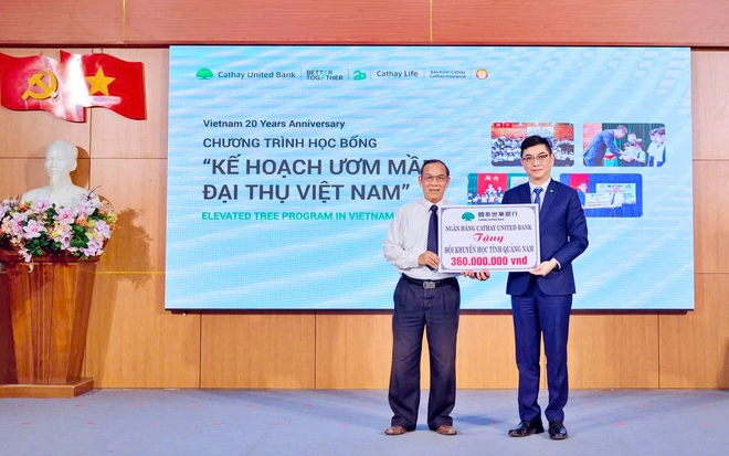Khuyến học Đà Nẵng nối dài nhịp cầu nhân ái - Ảnh 1.