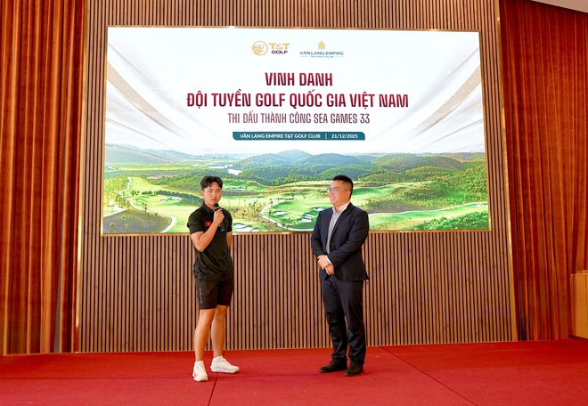 T&T Golf v&agrave; Vietravel Airlines vinh danh, tiếp sức Đội tuyển Golf Quốc gia Việt Nam sau SEA Games 33 - Ảnh 3.