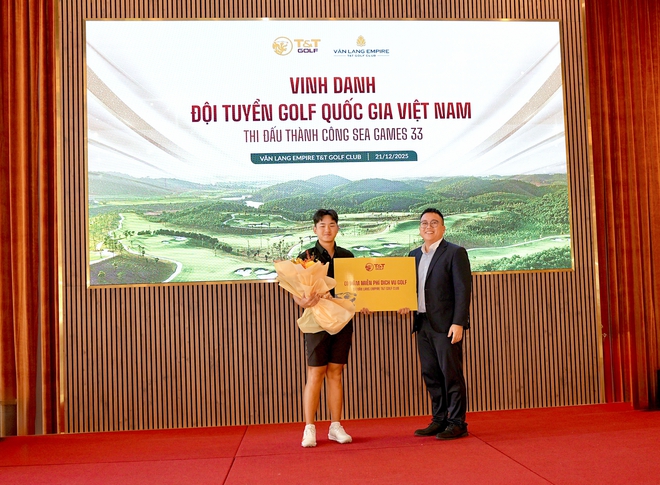 T&T Golf v&agrave; Vietravel Airlines vinh danh, tiếp sức Đội tuyển Golf Quốc gia Việt Nam sau SEA Games 33 - Ảnh 2.