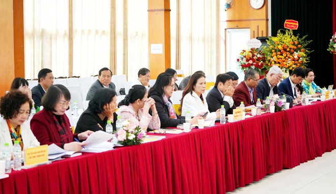 Hội nghị Ban Chấp h&agrave;nh Hội Khuyến học Việt Nam lần thứ 6, kh&oacute;a VI nhiệm kỳ 2021-2026 - Ảnh 4.