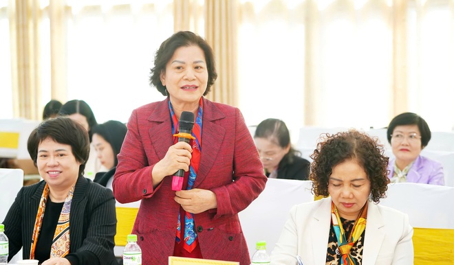 Hội nghị Ban Chấp h&agrave;nh Hội Khuyến học Việt Nam lần thứ 6, kh&oacute;a VI nhiệm kỳ 2021-2026 - Ảnh 9.