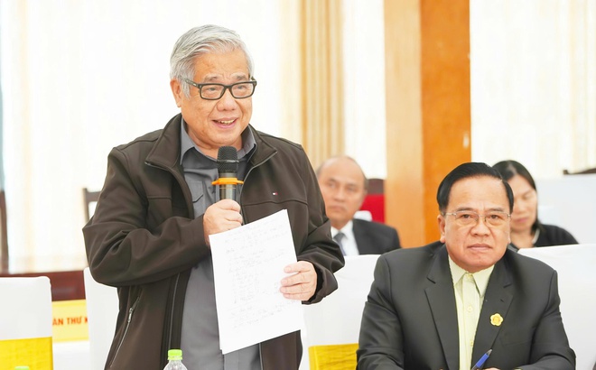 Hội nghị Ban Chấp h&agrave;nh Hội Khuyến học Việt Nam lần thứ 6, kh&oacute;a VI nhiệm kỳ 2021-2026 - Ảnh 7.