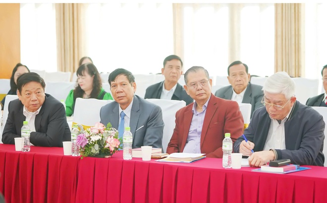 Hội nghị Ban Chấp h&agrave;nh Hội Khuyến học Việt Nam lần thứ 6, kh&oacute;a VI nhiệm kỳ 2021-2026 - Ảnh 6.