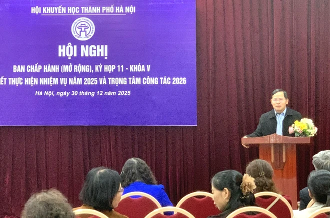 Hội Khuyến học H&agrave; Nội đổi mới phương thức hoạt động, khẳng định vai tr&ograve; n&ograve;ng cốt x&acirc;y dựng khuyến học, khuyến t&agrave;i - Ảnh 3.