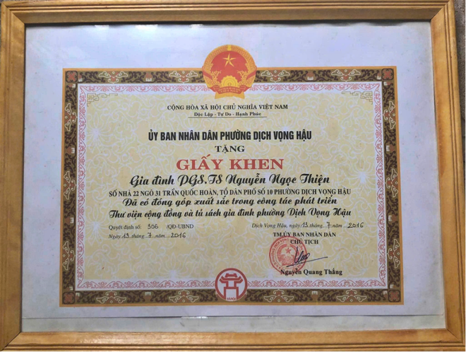 Người phu chữ một đời làm khuyến học - Ảnh 4.