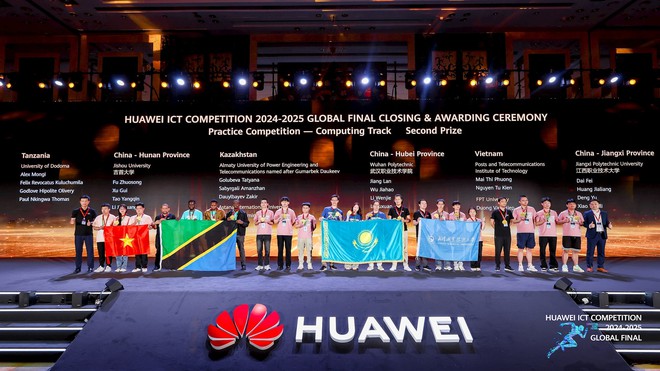 9 sinh viên Việt Nam đoạt giải cao tại cuộc thi Huawei ICT Competition - Ảnh 2.