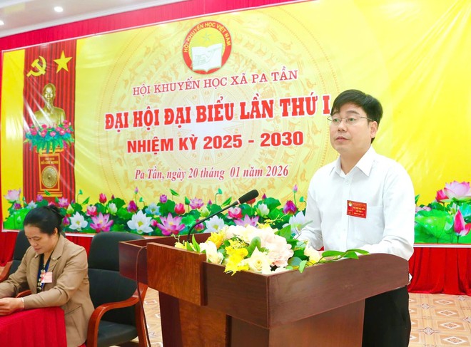 Đại hội Đại biểu Hội Khuyến học xã Pa Tần (Lai Châu) lần thứ I - Ảnh 4.
